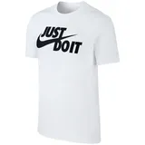 Nike Sportswear JUST DO IT T-Shirt Herren 100 white/black XXL