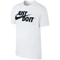 Nike Sportswear JUST DO IT T-Shirt Herren 100 white/black XXL