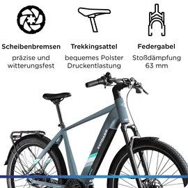 Zündapp X850 2023 27,5 Zoll RH 53 cm Unisex grau