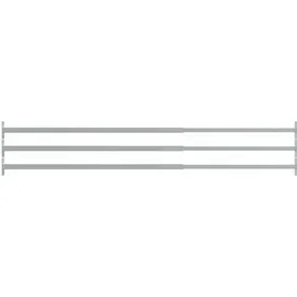 vidaXL Einstellbare Fenster-Sicherheitsstangen 3 Stk. 710-1200 mm