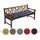 sunnypillow Bankauflage 110 x 50 cm blau 1 St.