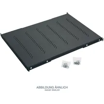 Triton Fachboden Stahl 950mm schwarz 1HE 150kg