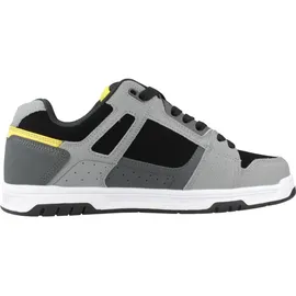 DC Shoes Stag Herren Weite E Grau/Yellow 44