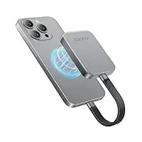 iDsonix Externe SSD 1TB, USB 3.2 Gen 2x2, bis zu 2000 MB/s, Portable SSD mit USB C Kabel und Magnetisch, 4K Prore HDR, externes Solid State Drives für USB C Smartphone/Laptop/Tablets/Gaming Konsole