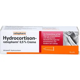Ratiopharm Hydrocortison-ratiopharm 0,5% Creme 30 g