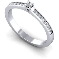 Verlobungsring VR05 585er Weiflgold - 7153