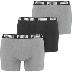 Boxershort Herren 3er Pack Figurbetont-Everyday Boxer 3P grau L