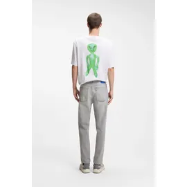 Hugo Brody Tapered Fit Hellgrau 31/34