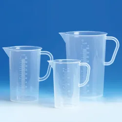Messbecher, PP, erhabene Skala, 3000 ml