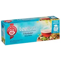 TEEKANNE teeflott Kräutertee Tee 25 Portionen