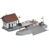 FALLER Bahnübergang mit Schrankenwärterhaus 120174 H0