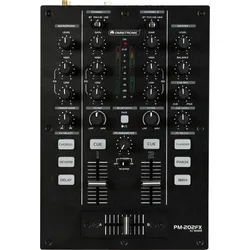 Omnitronic PM-202FX 2-Kanal-DJ-Mixer mit Effekten