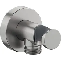 Duravit Wandanschlussbogen DN 15, m Brauseha., Ros. rd, ES geb.