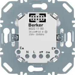 Berker 85221100, Dimmer, Montierbar, Metallisch