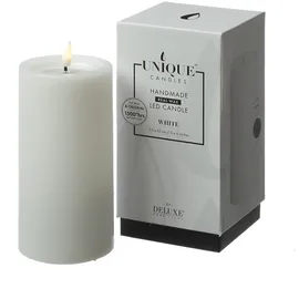 unique candles LED Kerzenset UNIQUE 15 cm 4 St. weiß