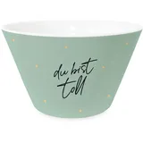 Grafik-Werkstatt Müsli-Schale Grün 14 cm