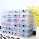 20tlg Schuhbox Schuhorganizer Kunststoffbox Transparent Wasserdichte Aufbewahrungsbox Stapelbar Mit Belüftungslöchern