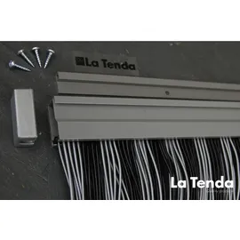 La Tenda Insektenschutzvorhang Trento 3 90 x 210 cm Schwarz