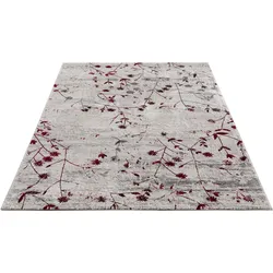Teppich ASTRA "Noa 211", rot, B:160cm H:9mm L:230cm, Kunstfaser, Teppiche, weiche softe Haptik, Wohnzimmer