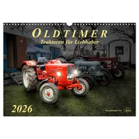 Calvendo Oldtimer - Traktoren für Liebhaber (Wandkalender 2026 DIN