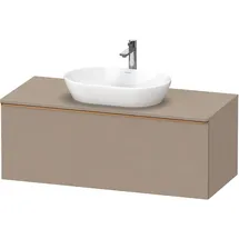 Duravit D-Neo Konsolenwaschtischunterbau wandhängend, Leinen Matt 1200x550x459 mm - DE4949004750000