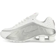 Nike Shox R4 Damen White/Metallic Silver/Max Orange/White 37,5