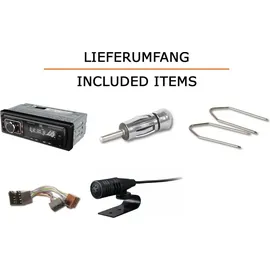 JUST SOUND best choice for caraudio Autoradio Einbaupaket JBL Celebrity 150 passend für Opel Omega A2 | Bluetooth USB