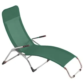 Fiam Samba Terrassenliege 142 x 63 x 107 cm dunkelgrün klappbar