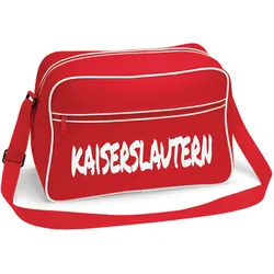 multifanshop Retrotasche - Kaiserslautern - Textmarker - Druck weiß - Tasche