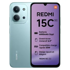 Xiaomi Redmi 15C 5G 8 GB RAM 256 GB Mint Green