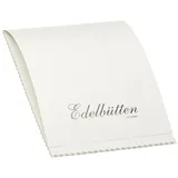 RÖSSLER edler Block A4 | Schreibblock A4 | 40 Blatt DIN A4 Papier | Edel-Büttenpapier | Briefpapier | Notizblock | Schreibwaren | 210 x 297 x 6mm| 1 Stück | Farbe: Weiß