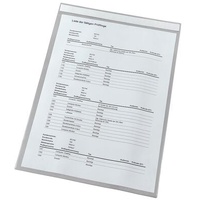 Eichner Einstecktasche mit Magnetstreifen DIN A4 215 x 310