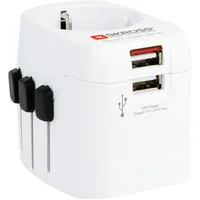 SKROSS World Adapter PRO Light USB 3 Polig (Stromversorgung)