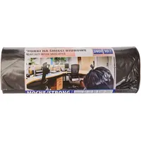 Office-products Müllsäcke 22021252-05 240 Liter, Stark schwarz, 10 Stück