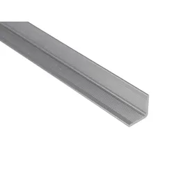 Kovalex® Wandabschluss aus WPC, 40x40 mm, grau, 2,50m lang, für 20/26mm WPC-Dielen