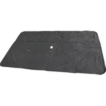 EXIT TOYS Abdeckplane rechteckig schwarz 244x427 cm