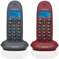 Motorola C1002GW wireless DECT landline telephone with intercom and