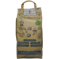 COFI Cocobration 9KG Kokosgrill Briketts Kohle aus Kokos Grillholzkohle Natur Kohle Grillkohle BBQ Kokoskohle Holzkohlegrill