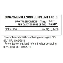 nnt labs NNT Zink 50 mg Bisglycinat Tabletten 120 St.