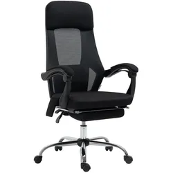 Vinsetto Massage Bürostuhl Mesh(100% Polyester), Nylon, Schaumstoff, Stahl