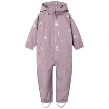 NAME IT Schneeoverall NMFALFA08 SOFTSHELL SUIT FOIL 1FO rosa 92 EU