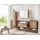 Fackelmann NATURA Hochschrank 38 x 166,5 cm Braun Holz