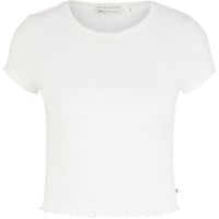 TOM TAILOR Denim Damen T-Shirt - Weiß - XL