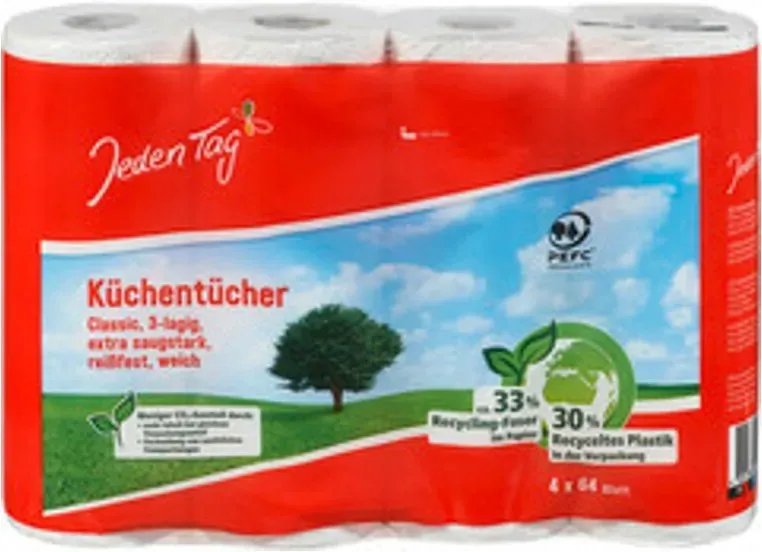 Jeden Tag Küchentücher 3-lagig
