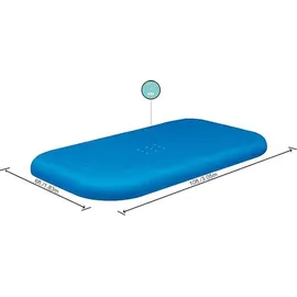 BESTWAY PE-Abdeckplane blau 340 x 230 cm