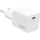 Aqiila W1 USB-Ladegerät 20W Innenbereich, Steckdose Ausgangsstrom (max.) 3A USB-C® Anzahl Ausgäng