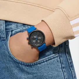 adidas Originals Chronograph 'Originals Style Code One' Uni Uhr AOSY22015 - Grau/Blau