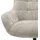 SalesFever Drehsessel Komfortabler Chenillestoff 81 x 103 x 85 cm Grau/Schwarz drehbar