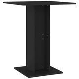 vidaXL Bistrotisch Schwarz 60x60x75 cm Holzwerkstoff