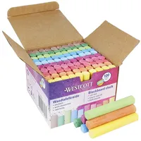 Westcott Kreide 100 Stück Bunt